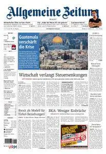 Allgemeine Zeitung Mainz - 27. Dezember 2017