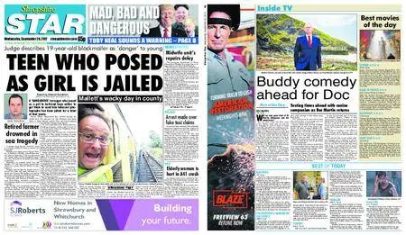 Shropshire Star Shrewsbury Edition – September 20, 2017