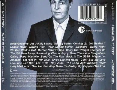 Paul McCartney - Back In The World Live (2003) "Reload"