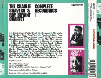 The Charlie Shavers & Ray Bryant Quartet - Complete Recordings Vol.1-3 (1958-64) {3CD 2005 Lone Hill Jazz Remaster}