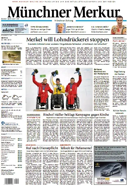 Münchner Merkur vom 22. März 2010