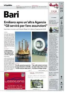 la Repubblica Bari - 11 Gennaio 2019