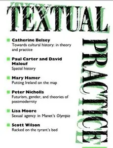 Textual Practice: Issue 8 Volume 3 No. 2