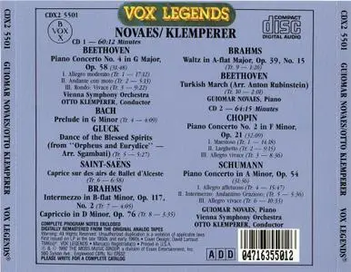 Guiomar Novaes, Otto Klemperer - Beethoven, Chopin, Schumann: Piano Concertos (1992)