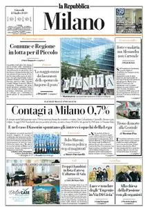 la Repubblica Milano - 23 Luglio 2020