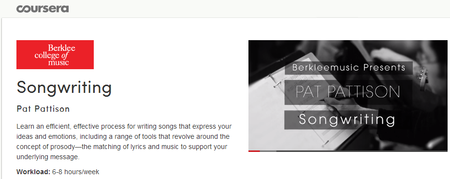 Coursera - Berklee College of Music: Songwriting [repost]