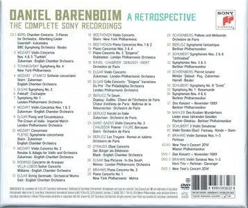 Daniel Barenboim - A Retrospective -  The Complete Sony Recordings (2017) (43 CDs Box Set) Part 01