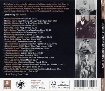 Various Artists - The Rough Guide To Unsung Heroes Of Country Blues (2015) {World Music Network RGNET1334CD rec 1926-35}