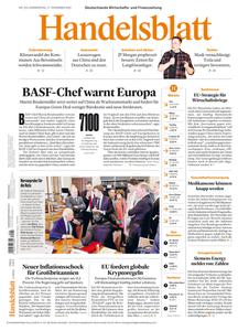 Handelsblatt  - 17 November 2022