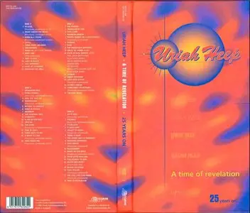 Uriah Heep - A Time Of Revelation: 25 Years On... (1996) {4CD Box Set, Limited Edition}