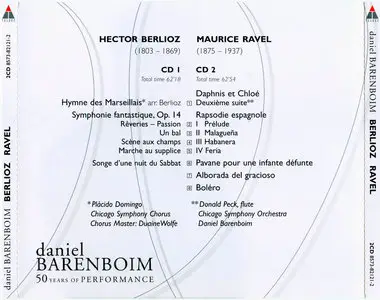 Berlioz: Symphonie fantastique; Ravel: Boléro; Rapsodie espagnole; Etc. / Daniel Barenboim (2000)