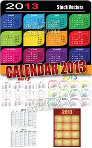 Calendar 2013 #4 - Stock Vectors