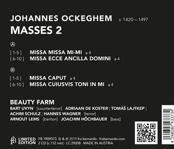 Beauty Farm - Johannes Ockeghem: Masses, Volume 2 (2019)