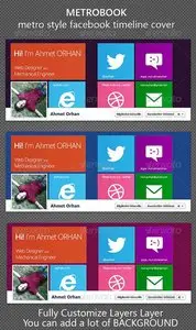 GraphicRiver FB Metrobook Timeline Cover