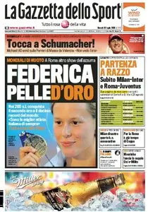 La Gazzetta dello Sport (30-07-09)