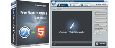 Thundershare Flash to HTML5 Converter 3.7.0