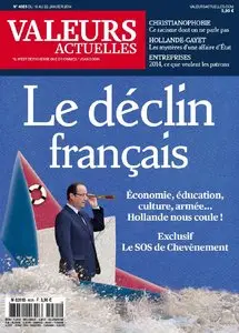 Valeurs Actuelles N 4025 - 16 au 22 Janvier 2014