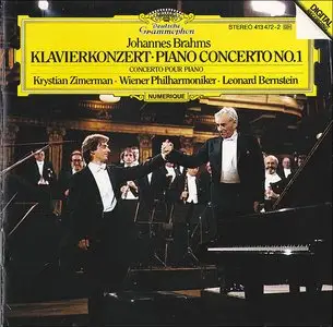 Johannes Brahms - Piano Concerto No. 1 - Krystian Zimerman - Wiener Philharmoniker, Leonard Bernstein (1984)