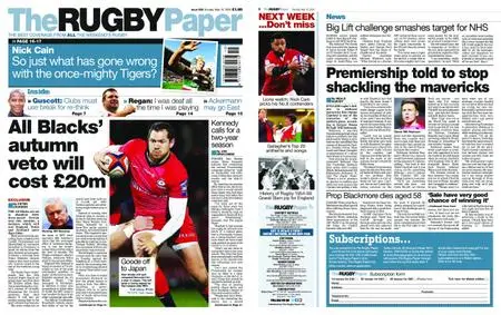 The Rugby Paper – May 10, 2020