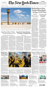 The New York Times – 08 October 2019