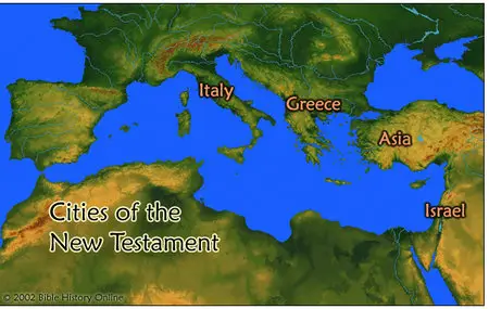Cities Mentioned in the N.T.