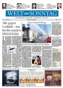 Die Welt am Sonntag 20 März 2011