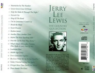 Jerry Lee Lewis - The Country Collection (1998) {Spectrum Music/Polygram}