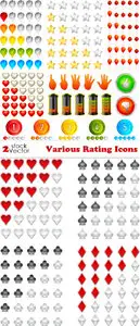 Vectors - Various Rating Icons