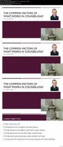 Common Factors of Successful Counselling