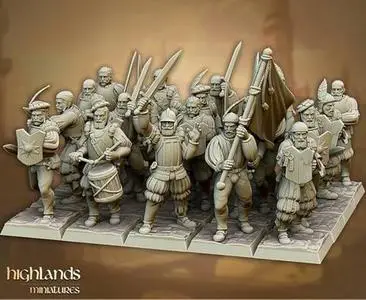 Highlands Miniatures - Sunland Imperial Troops