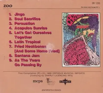 Santana - The Early Recordings (1999) {Zoo OR 1203}