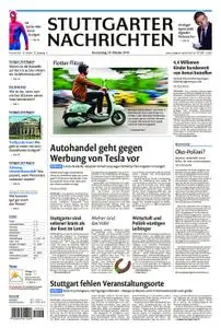 Stuttgarter Nachrichten Fellbach und Rems-Murr-Kreis - 18. Oktober 2018