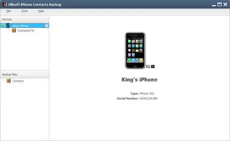 Xilisoft iPhone Contacts Backup 1.1.4.20120222 Multilanguage