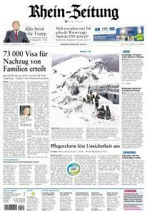 Rhein-Zeitung - 20 Januar 2017