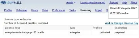 Flowerfire Sawmill Enterprise 8.6.2.1 (x86/x64)