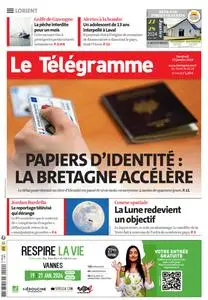 Le Télégramme Lorient - 19 Janvier 2024