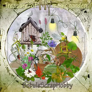 Scrap Kit: Treasure of my magic garden 