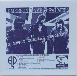 Emerson, Lake & Palmer - The Original Bootleg Series from The Manticore Vaults Vol. 2 Set 1 (2001) {2CD Castle Music rec 1972}