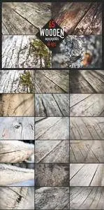 CreativeMarket - Wooden Backgrounds - Big Set