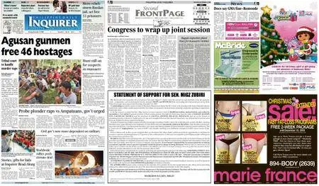 Philippine Daily Inquirer – December 14, 2009