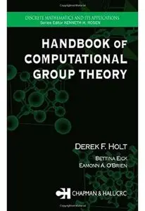 Handbook of Computational Group Theory [Repost]