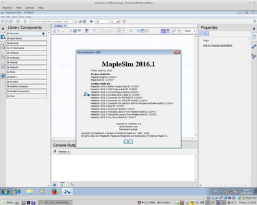 Maplesoft MapleSim 2016.1a
