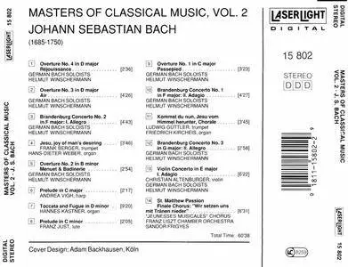 VA - Masters Of Classical Music Vol. 2: Johann Sebastian Bach (1988) {LaserLight} **[RE-UP]**