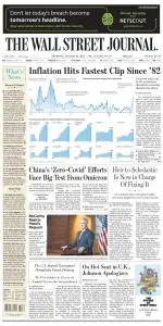 The Wall Street Journal - 13 January 2022