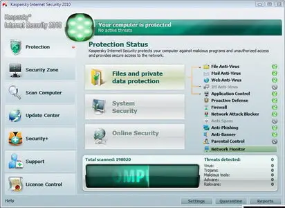 Kaspersky Internet Security 2010 Skins