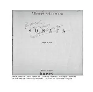 Alberto Ginastera (1916-1983) - The Piano Music - Michael Korstick (2017) {CPO Official Digital Download 555 069-2}