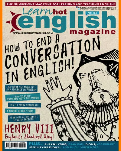 Hot English Magazine • Audio Edition • Number 163 • Issue 12/2015