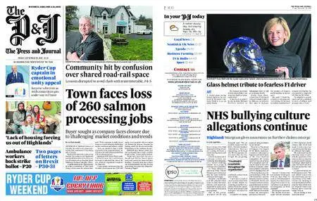 The Press and Journal Highlands and Islands – September 28, 2018