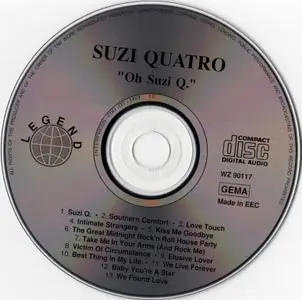 Suzi Quatro - "Oh Suzi Q." (1991) {1993, Reissue}