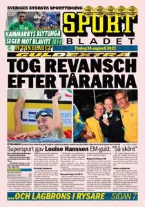 Sportbladet – 16 augusti 2022